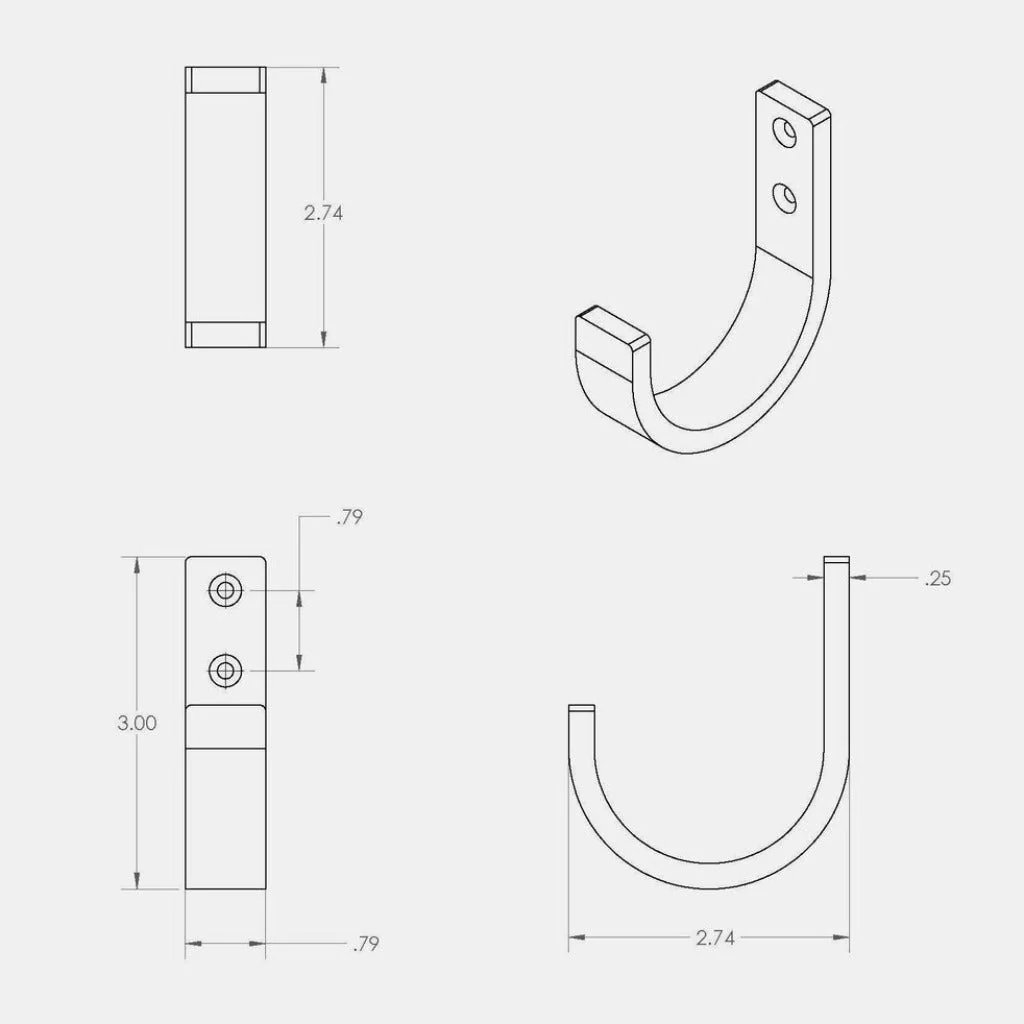 Charlie Round Hook - Image 21