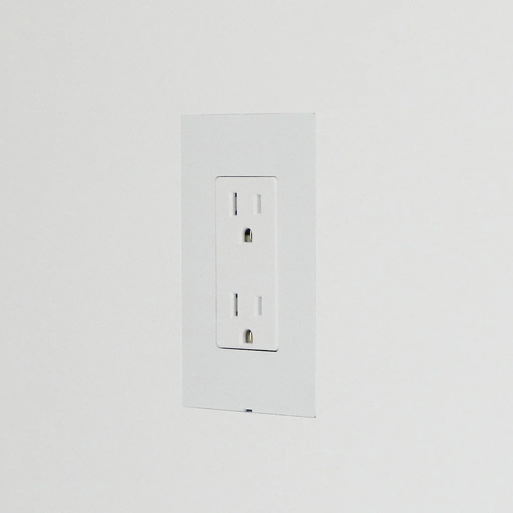 Smoothline Flush Mount Wall Plate: Alternate Material Mount - Image 4