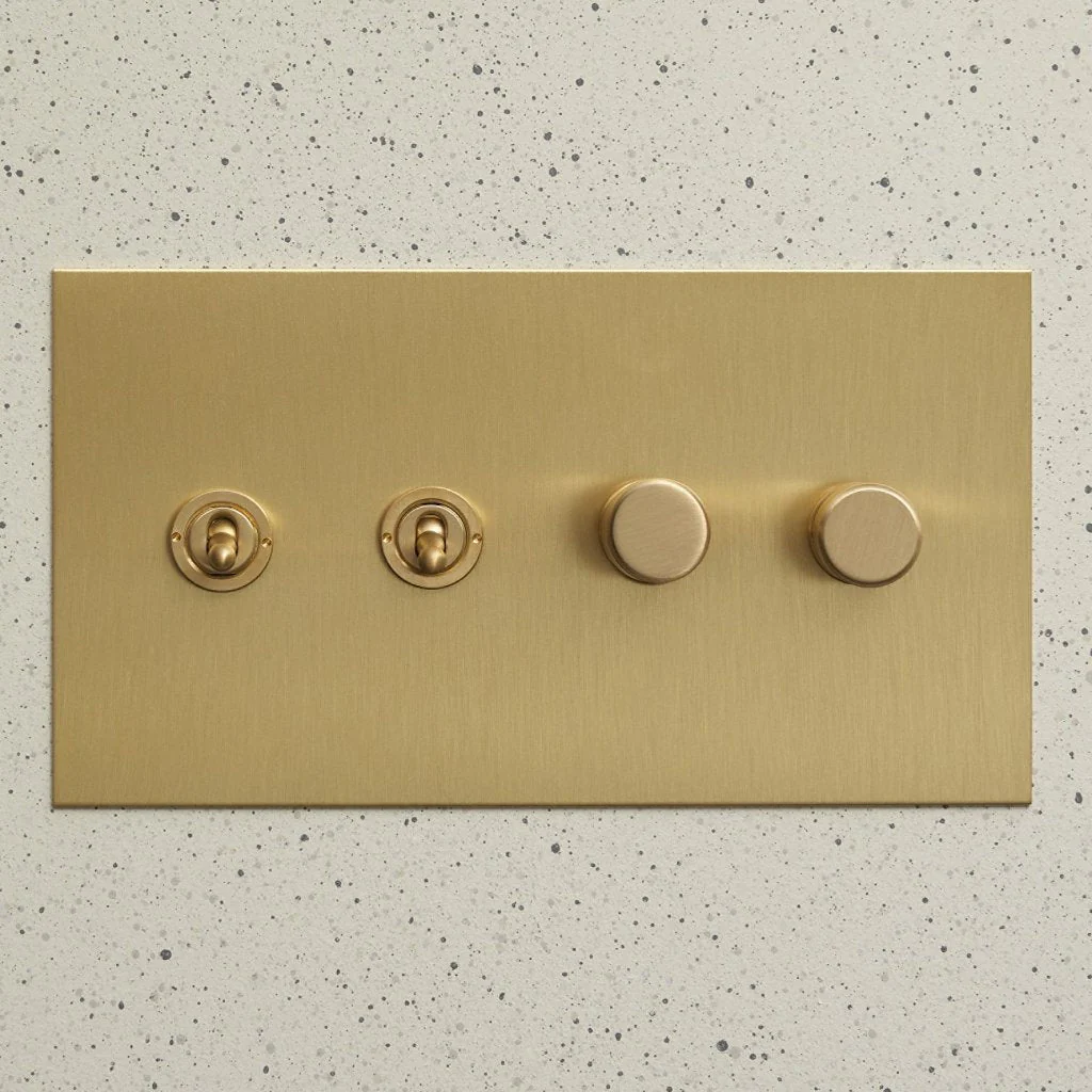 Combination Rotary Dimmers and Toggle Switches by Forbes & Lomax - Image 7